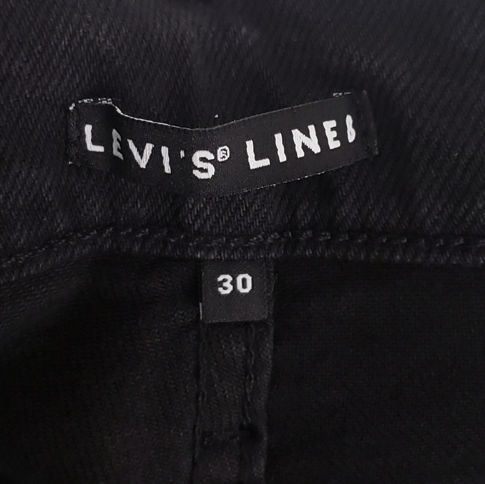 Levi's Ribcage Line 8 Premium Straight Ankle Jeans - Picture 13 of 15